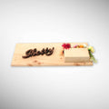 Rubber Wood Flower Planter Nameplate | Shetty