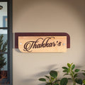 Thakkar’s Wooden Nameplate | Elegance Meets Functionality